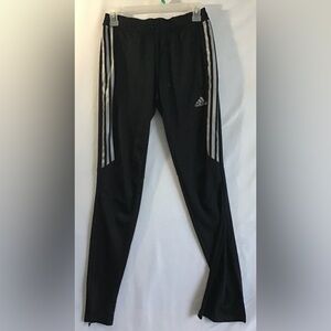 adidas Black Athletic Wide Leg Pants